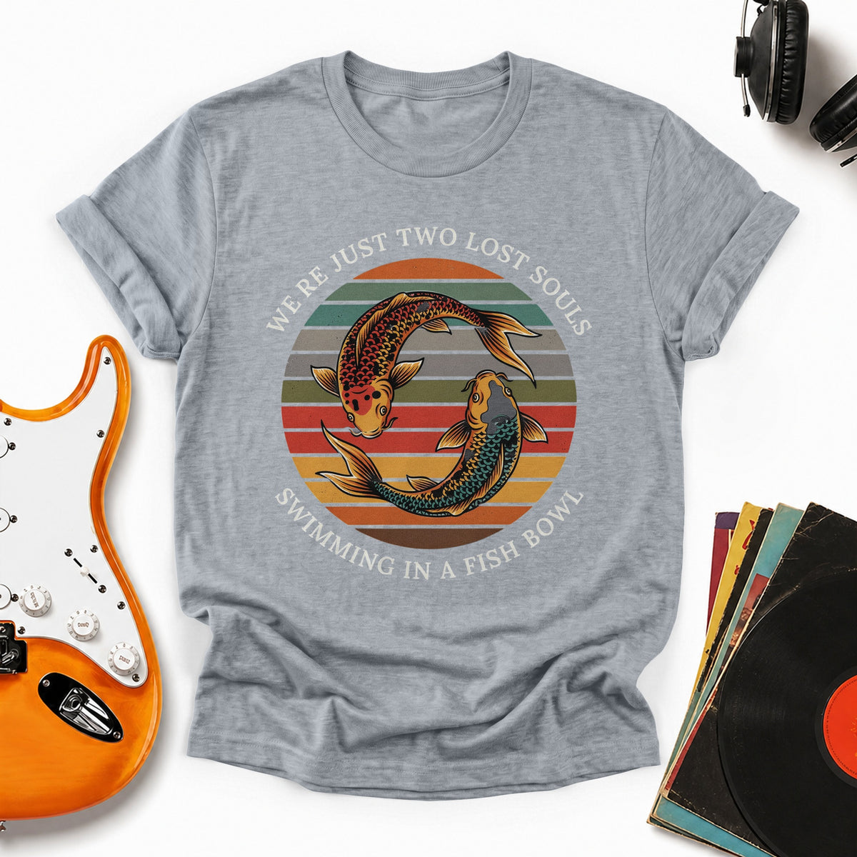Two Lost Souls Tee — Sports Gray