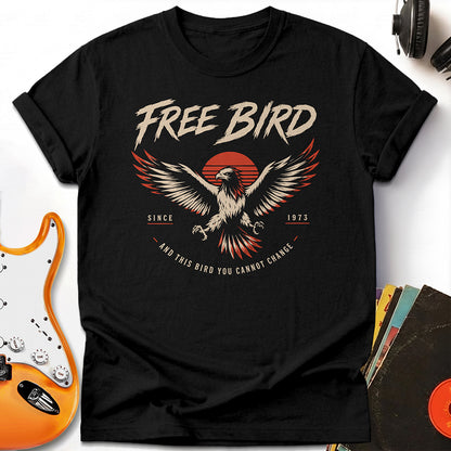 Free Bird Tee — Black