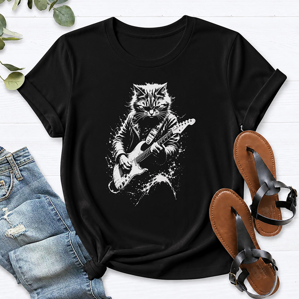 Guitar Cat — Black