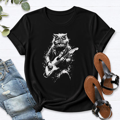Guitar Cat — Black