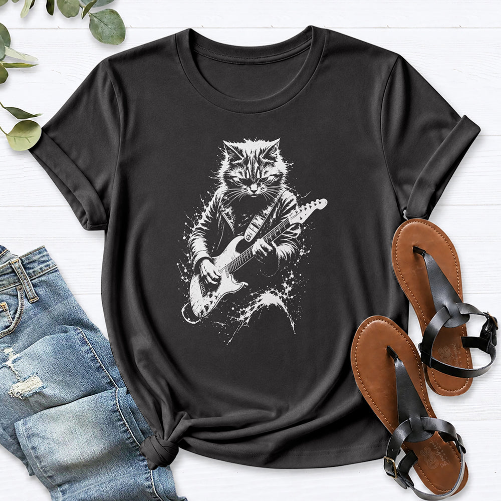Guitar Cat — Charcoal