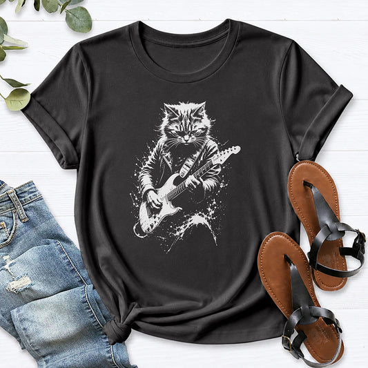 Guitar Cat — Charcoal
