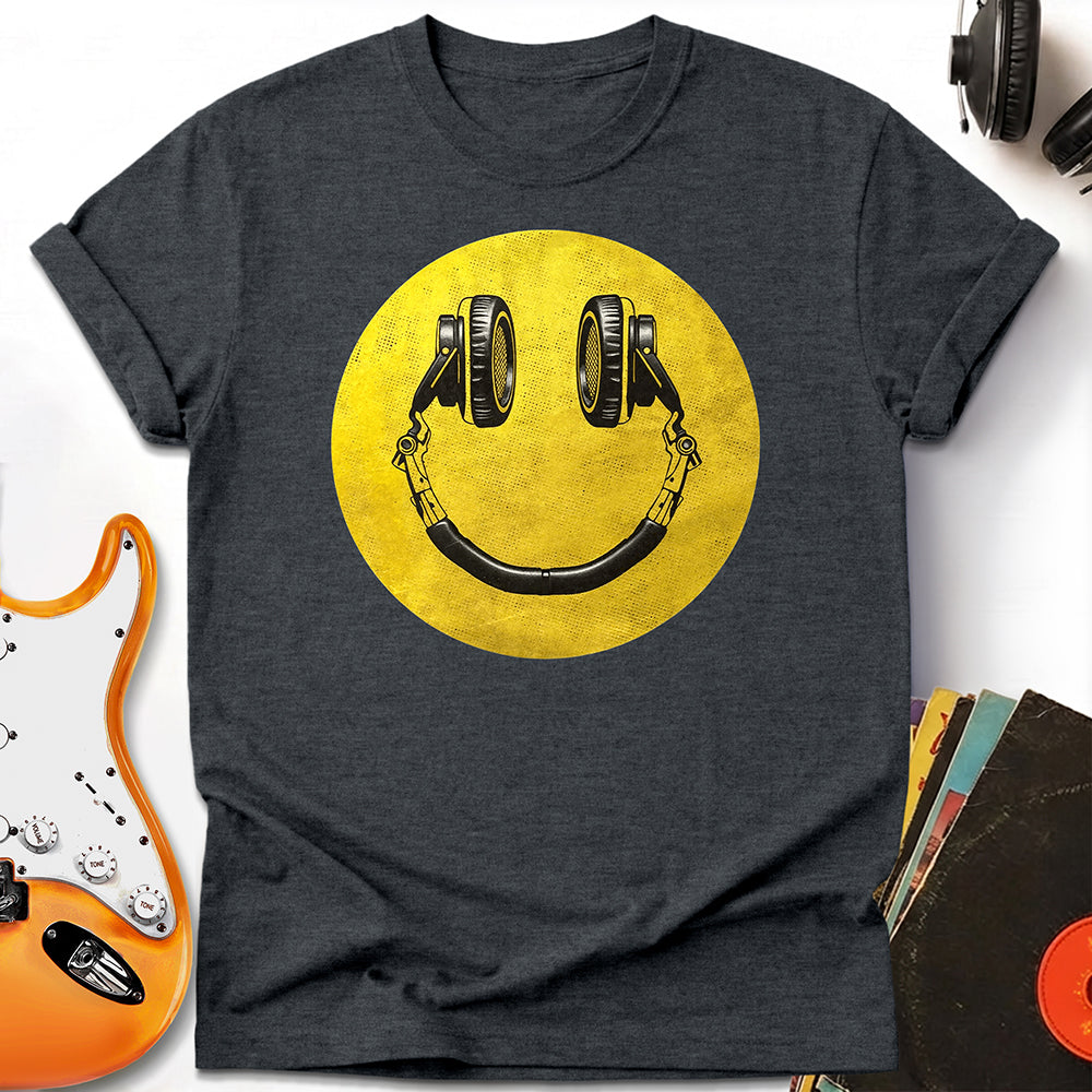 Smile Headphones Tee