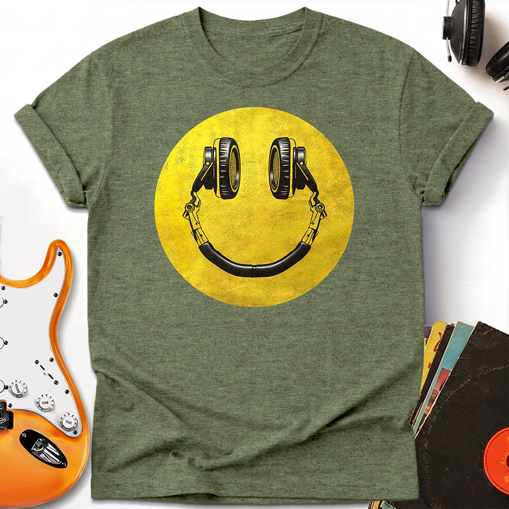 Smile Headphones Tee
