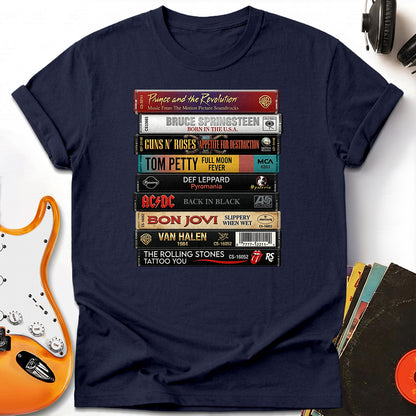 Records Stack Tee