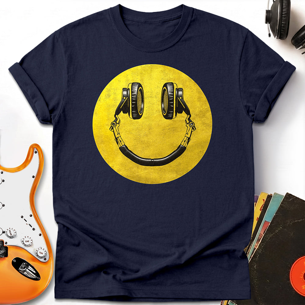 Smile Headphones Tee