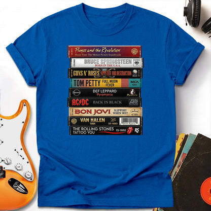 Records Stack Tee