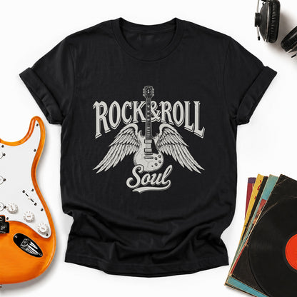 Rock N' Roll Soul Tee — Black
