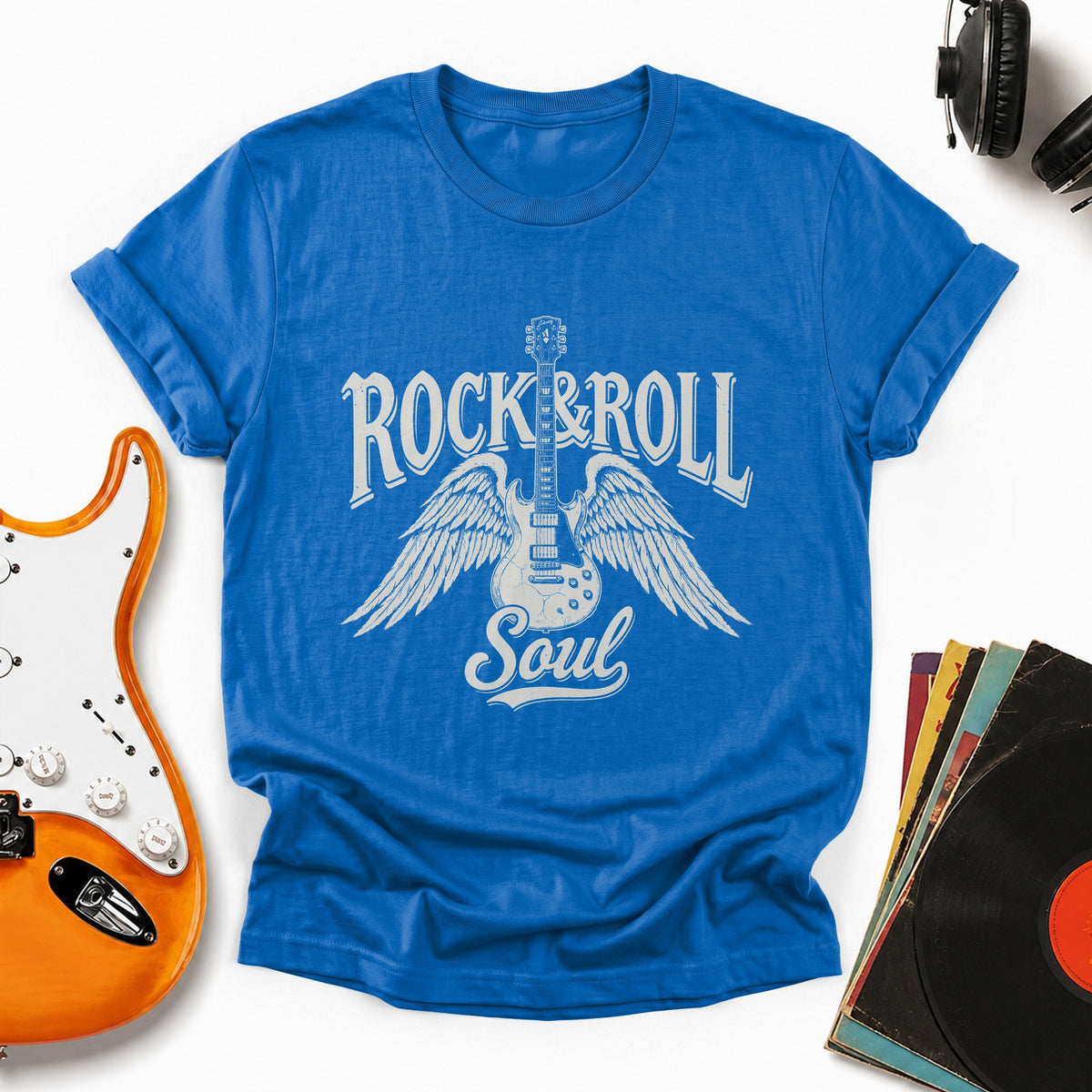 Rock N' Roll Soul Tee — Royal