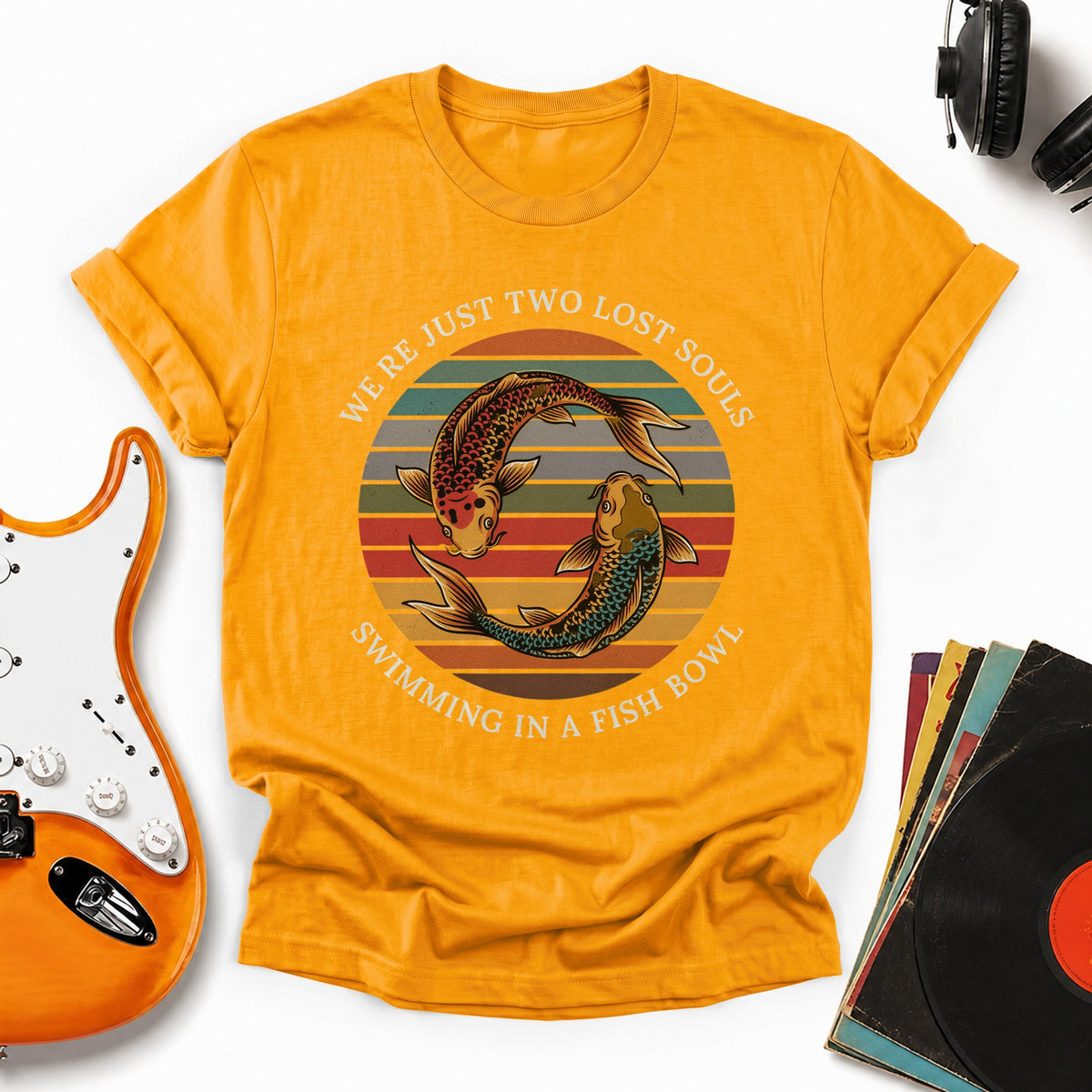 Two Lost Souls Tee — Gold