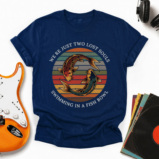 Two Lost Souls Tee — Navy