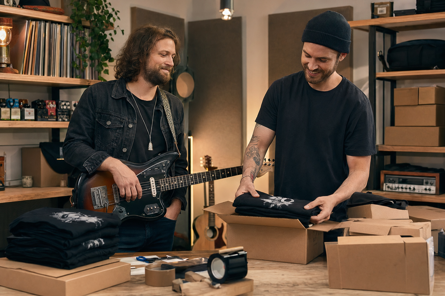 Raised By Rhythm owned by two musicians